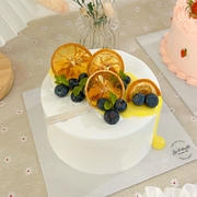 Blueberry & Lemon Curd Cake